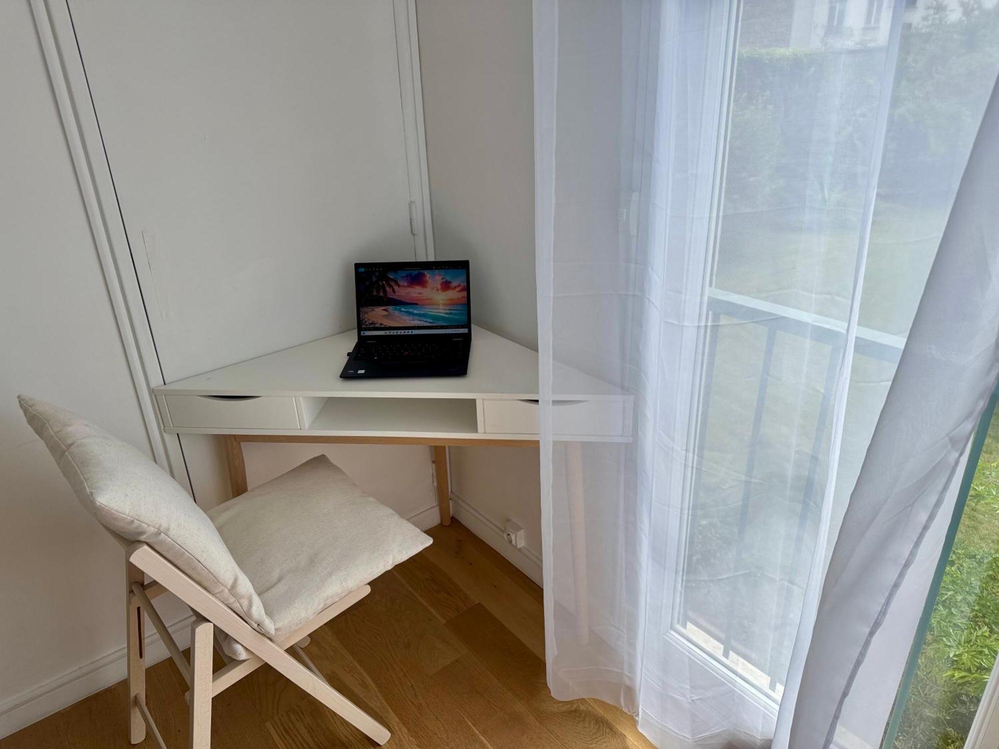 Superbe Appartement Avec Belle Vue Jardin Paris Extérieur photo