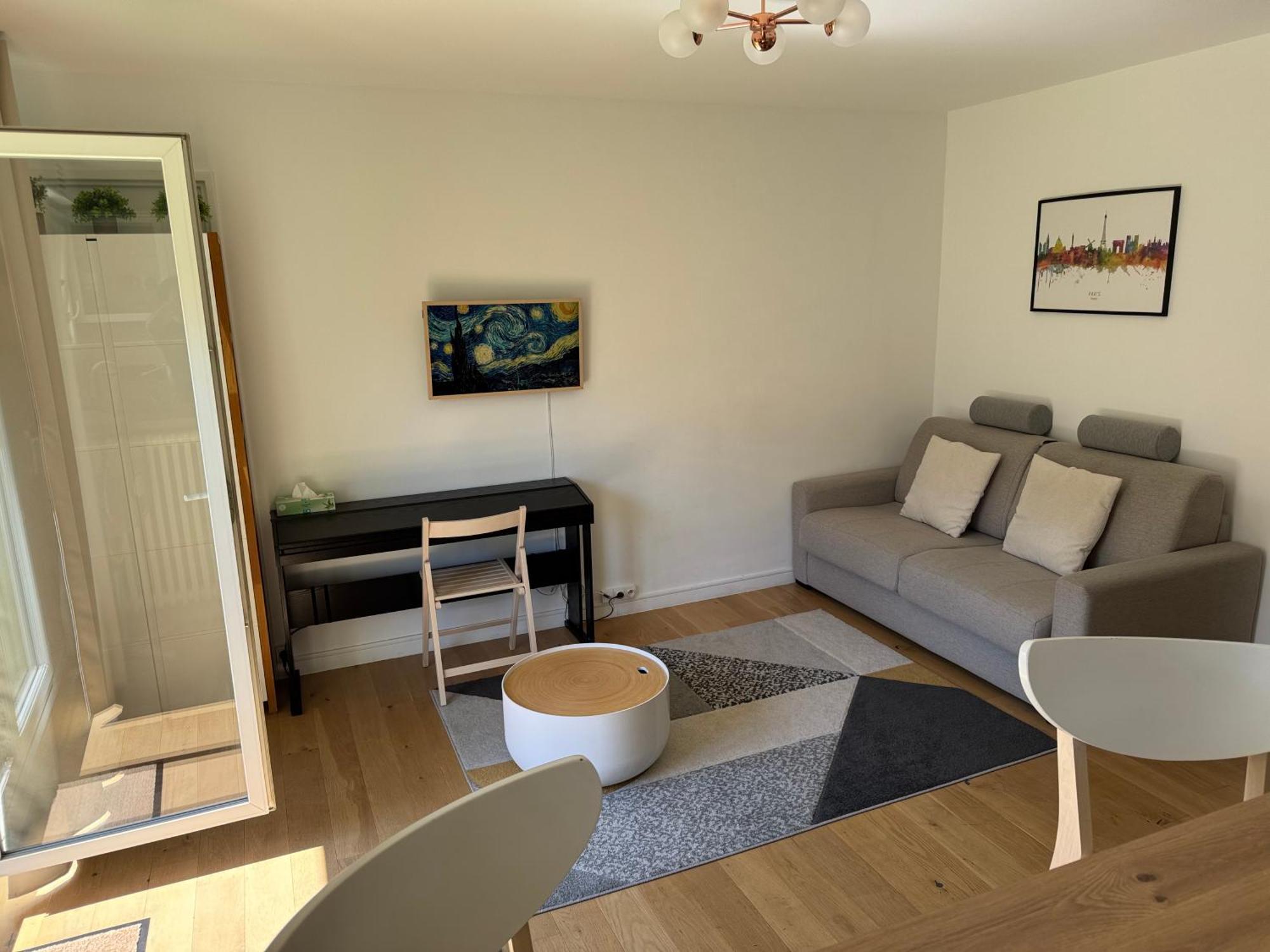 Superbe Appartement Avec Belle Vue Jardin Paris Extérieur photo